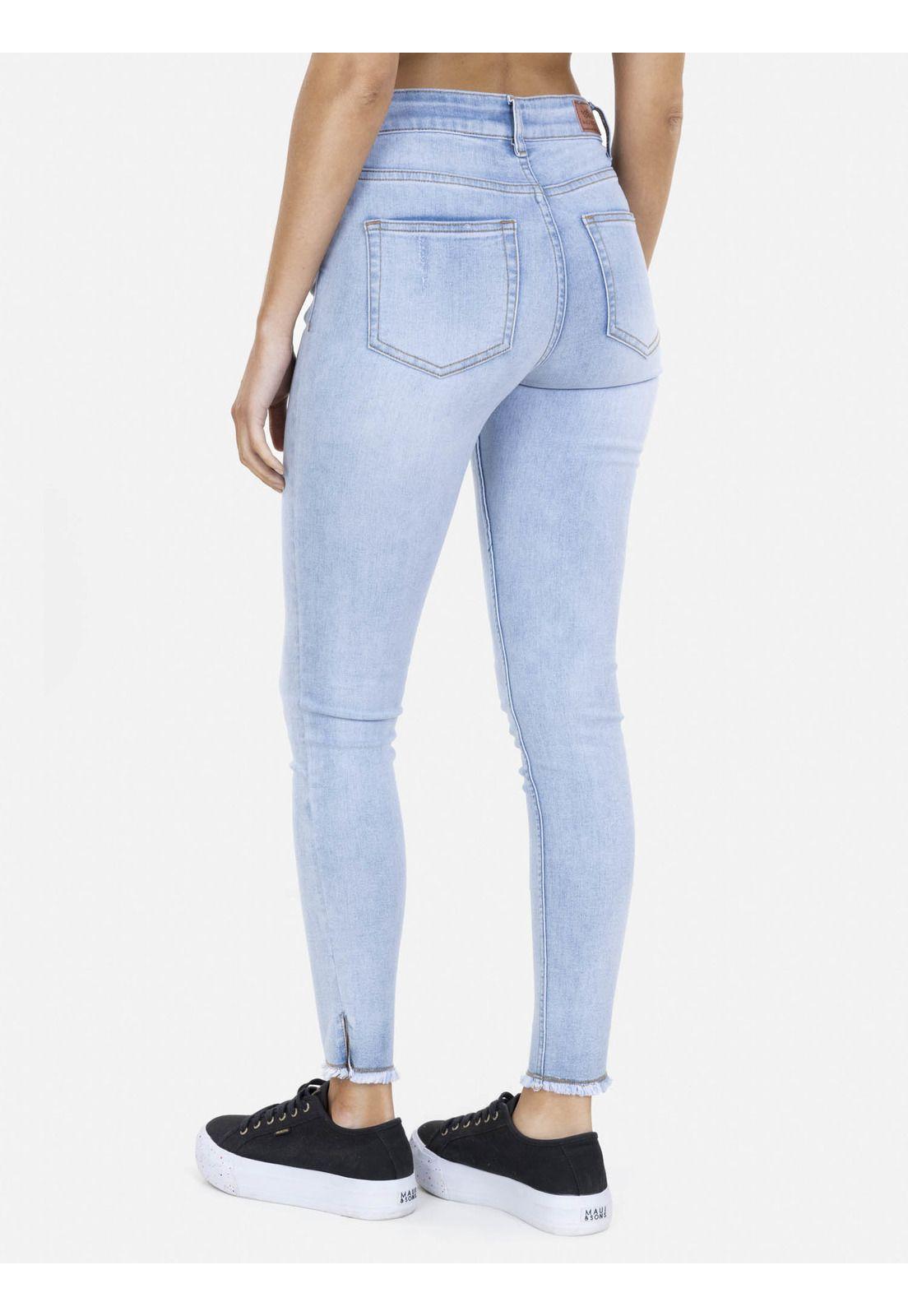 Jeans BLUE ICE Mujer Celeste Maui and Sons-1