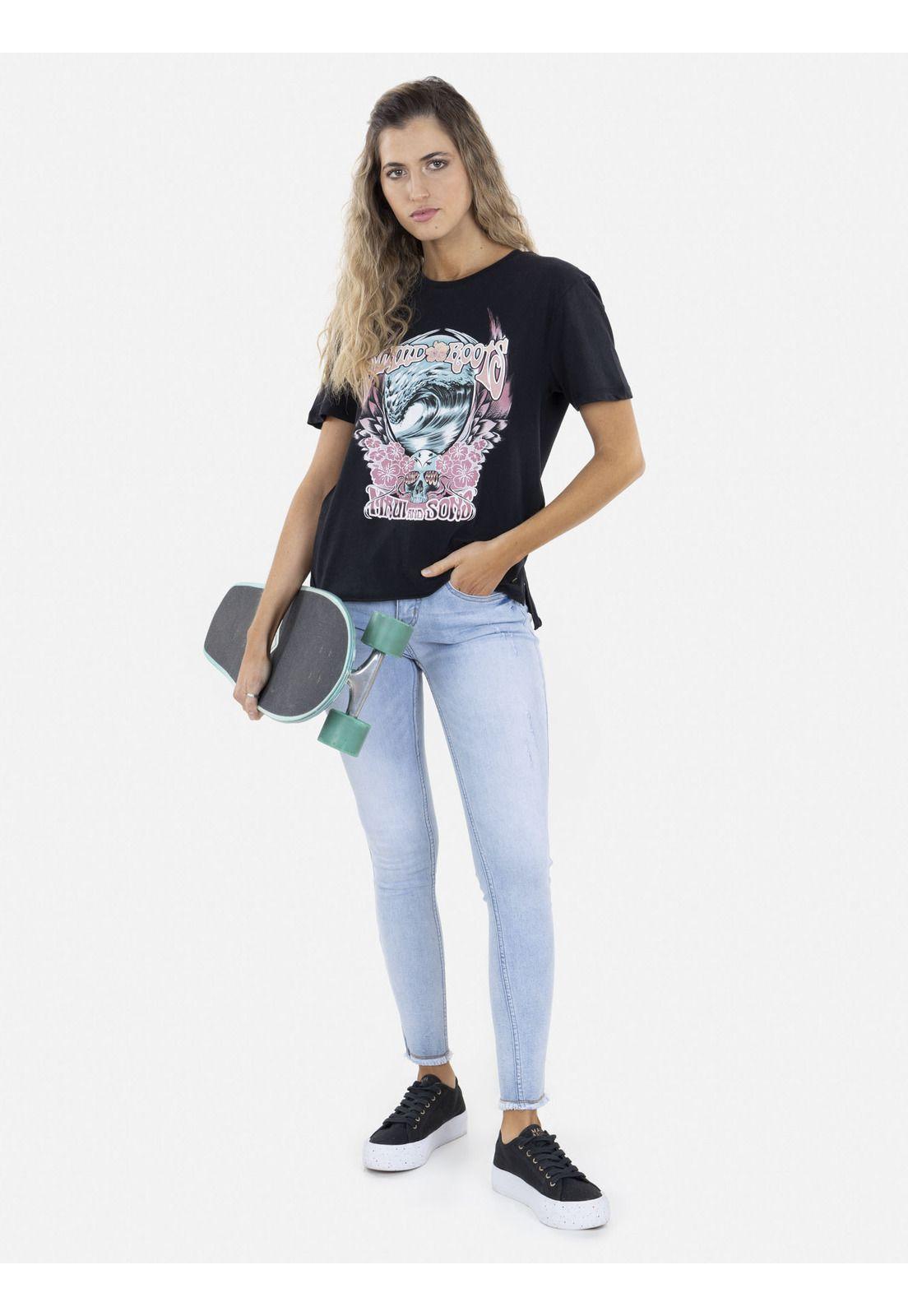 Jeans BLUE ICE Mujer Celeste Maui and Sons-3