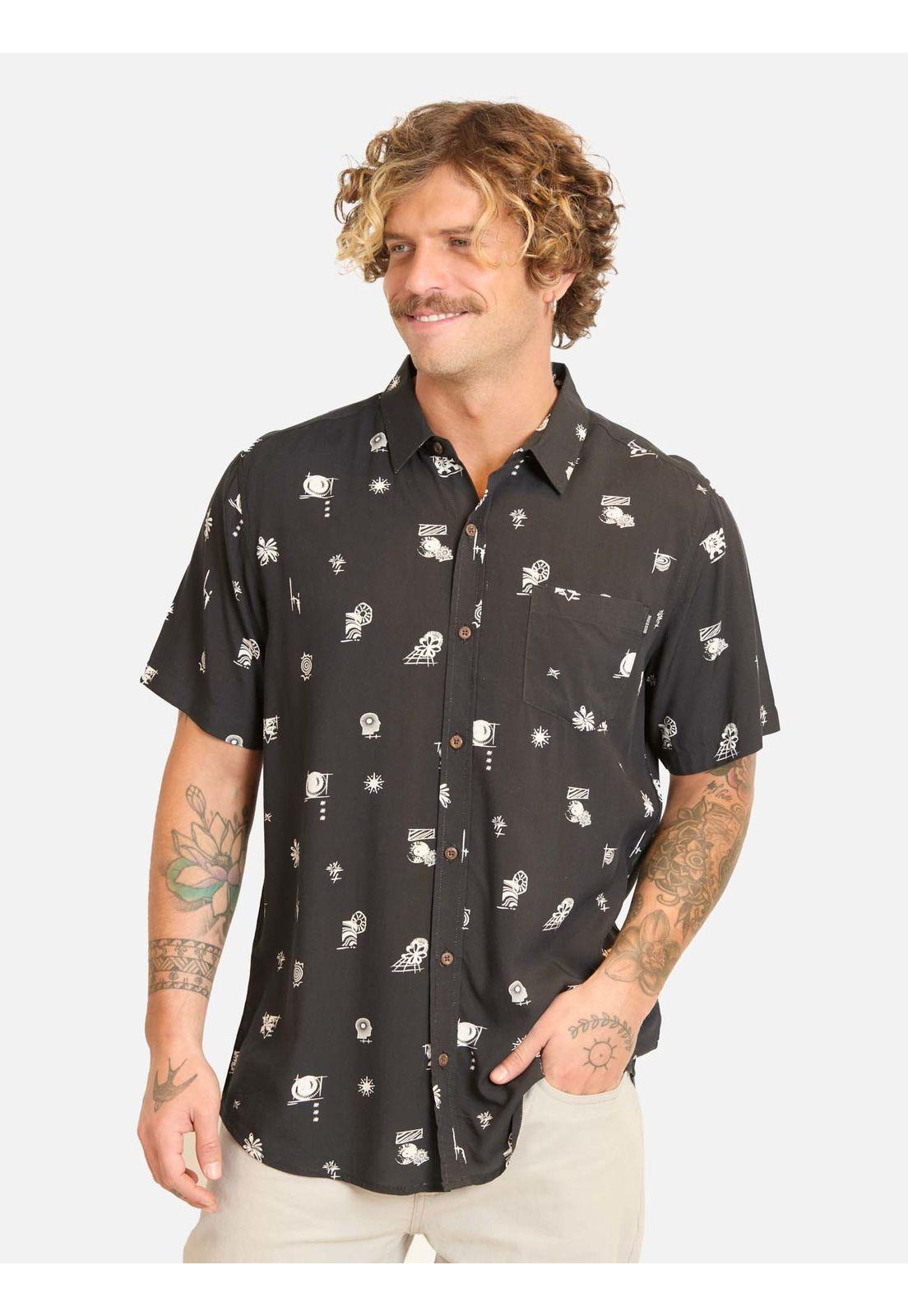 Camisa MC Nulani Multicolor Hombre Maui And Sons-0