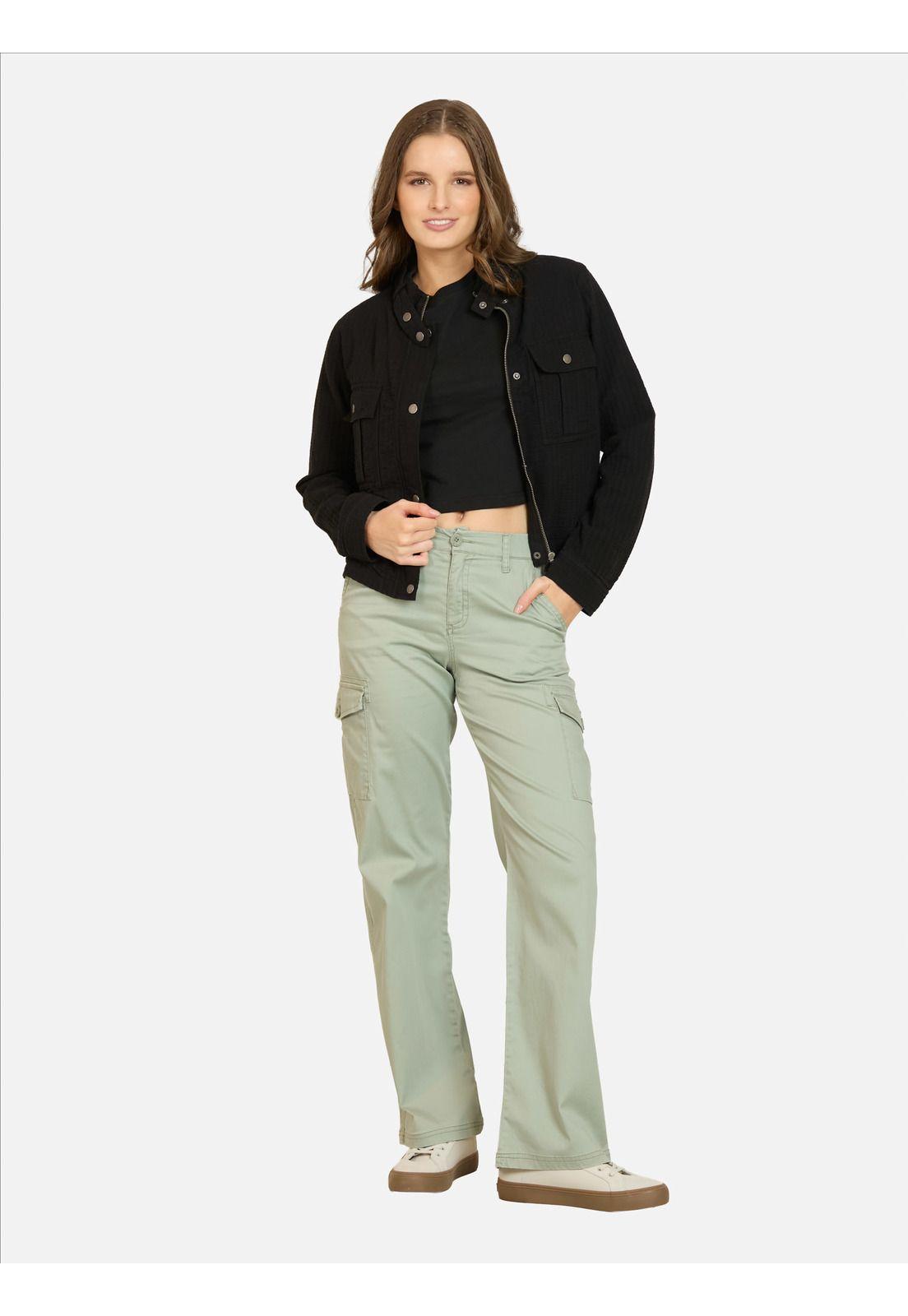 Chaqueta Solis Negro Mujer Maui And Sons-3