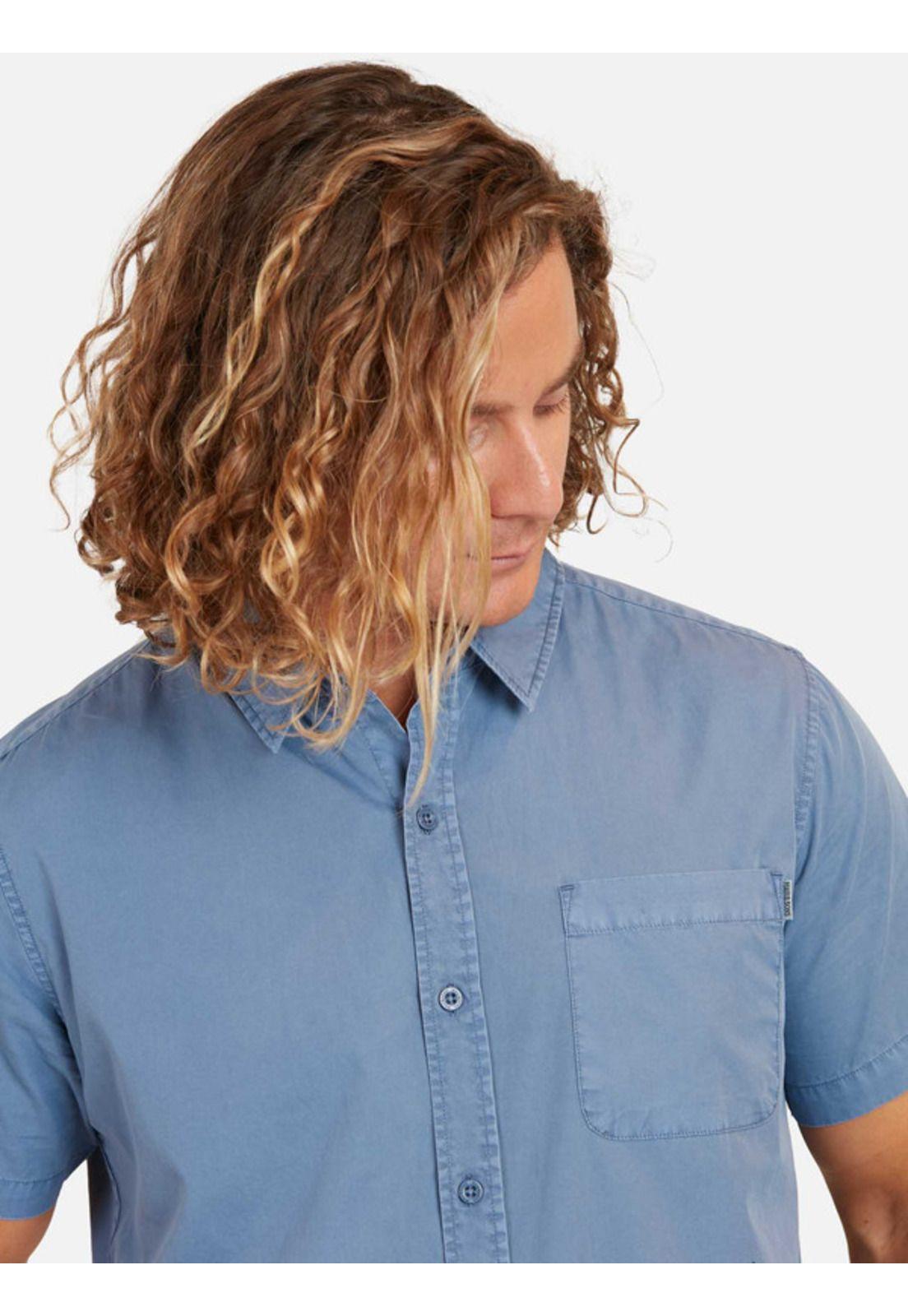 Camisa Mc 5C1529 Hombre Azul Maui And Sons-2