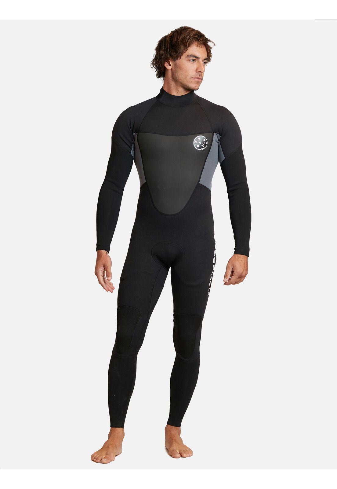 Traje Agua Prupel  Negro Hombre Maui And Sons-3