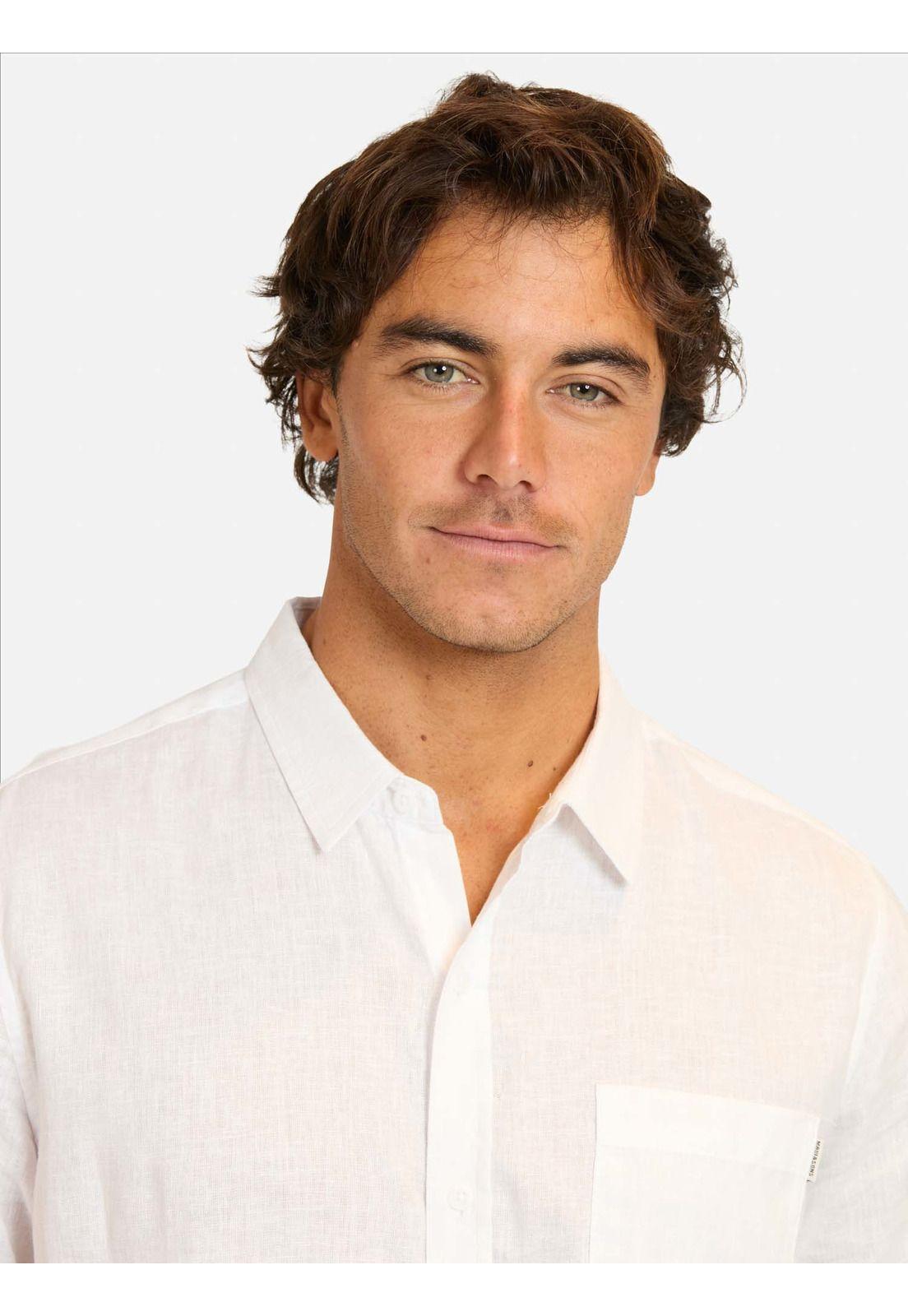 Camisa MC Kairu Blanco Hombre Maui And Sons-2