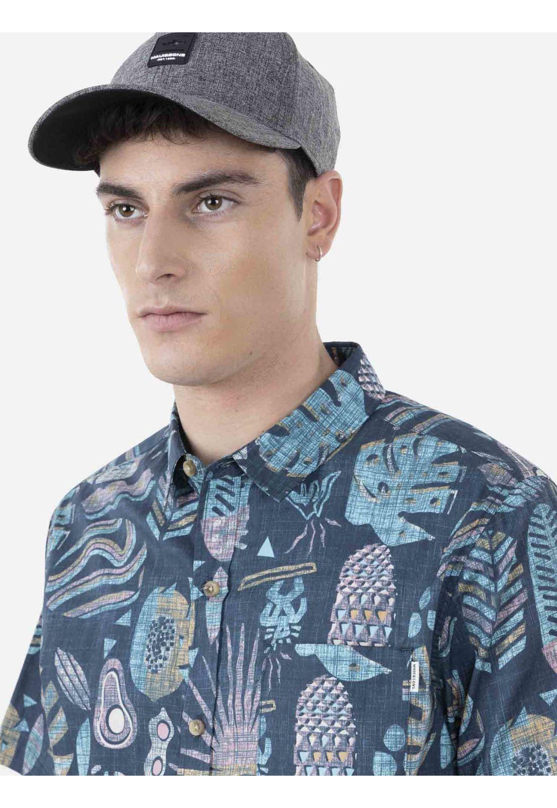 Camisa HAWAIIAN SING Hombre Multicolor Maui and Sons-1