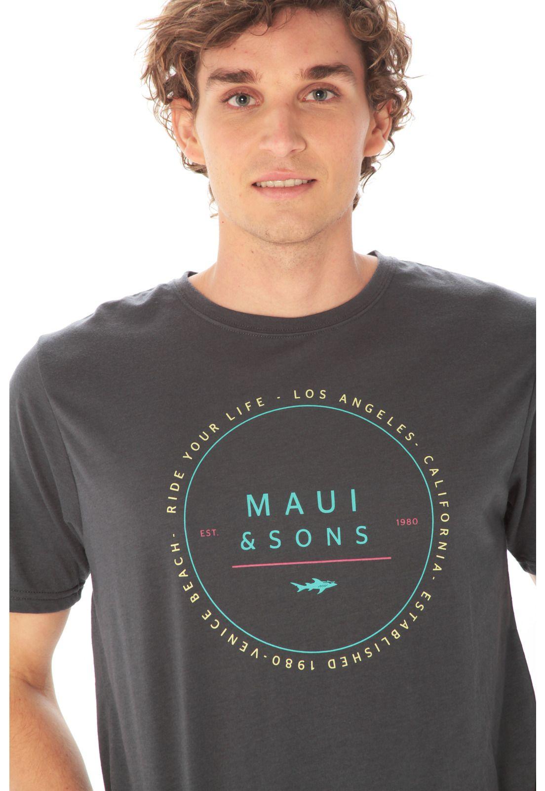 Polera Hombre Maui 5P450-MV21 Gris-2