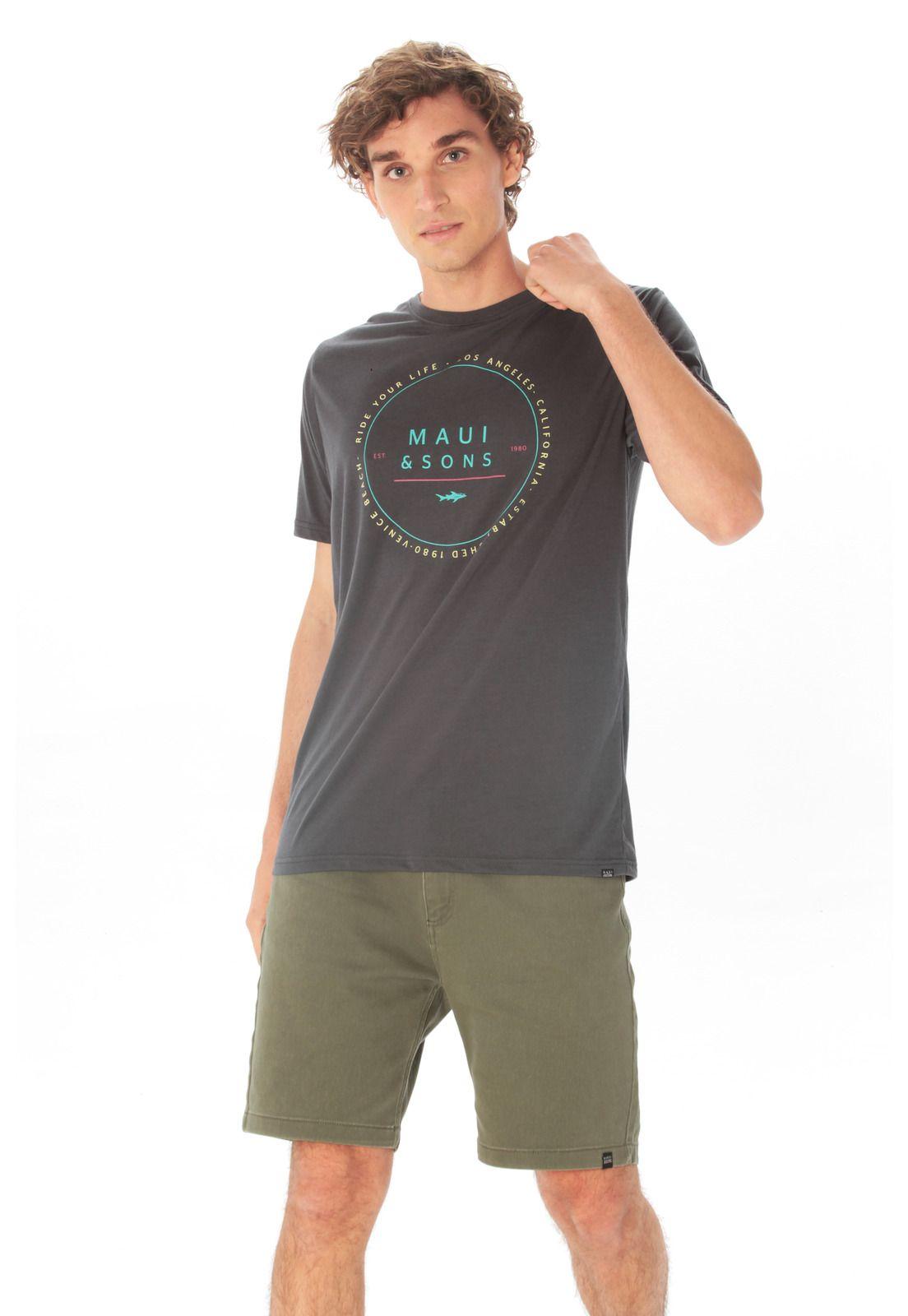Polera Hombre Maui 5P450-MV21 Gris-3