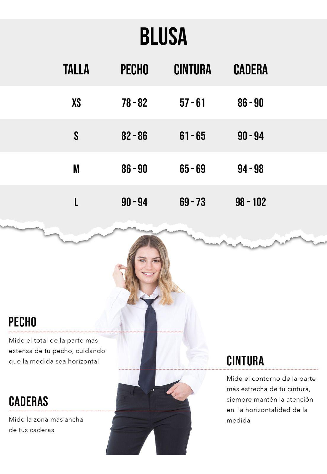 Blusa Escolar Lisa Mujer Blanco Maui and Sons-4
