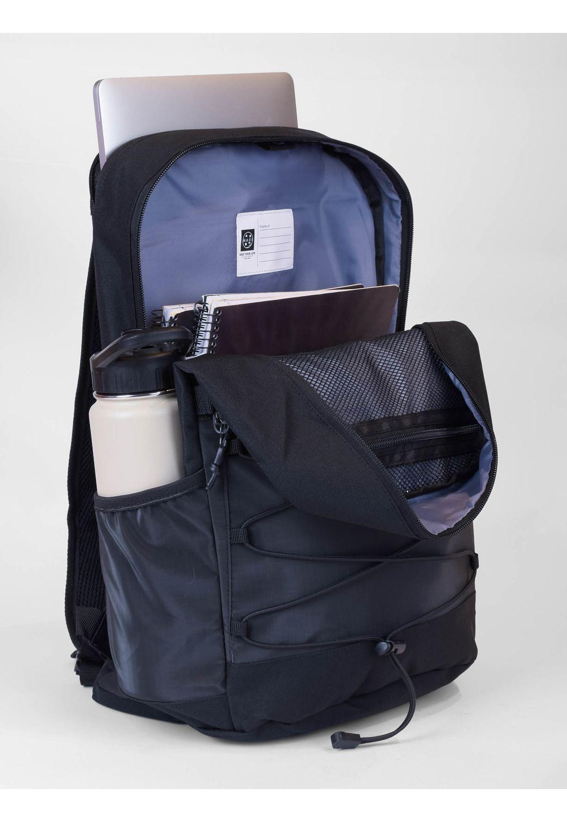Mochila Stone Hombre Negro Maui and Sons-3