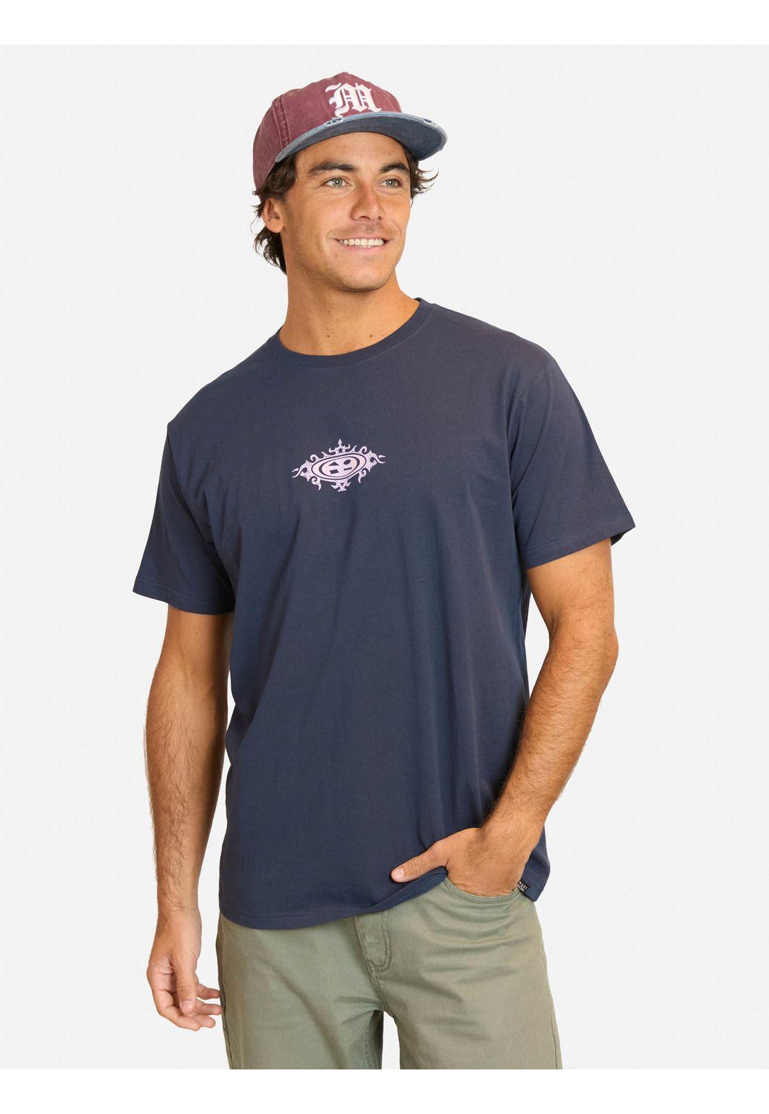 Polera MC Luna Azul Hombre Maui And Sons-0