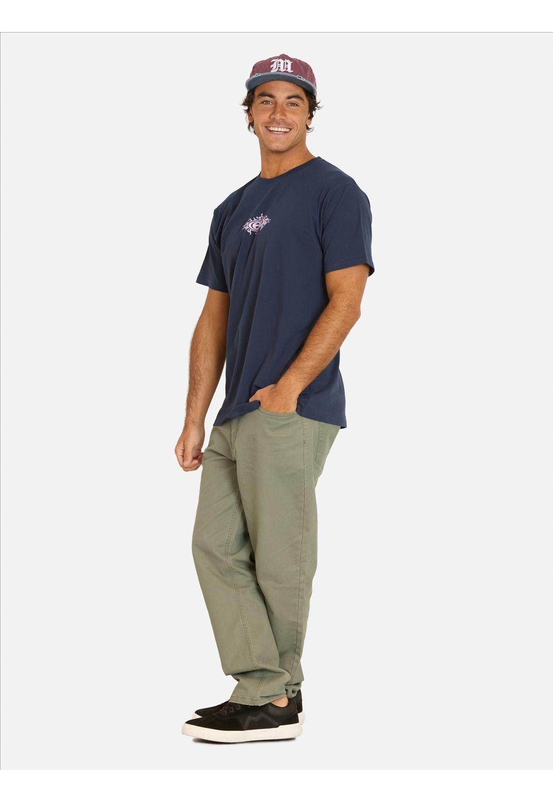 Polera MC Luna Azul Hombre Maui And Sons-3