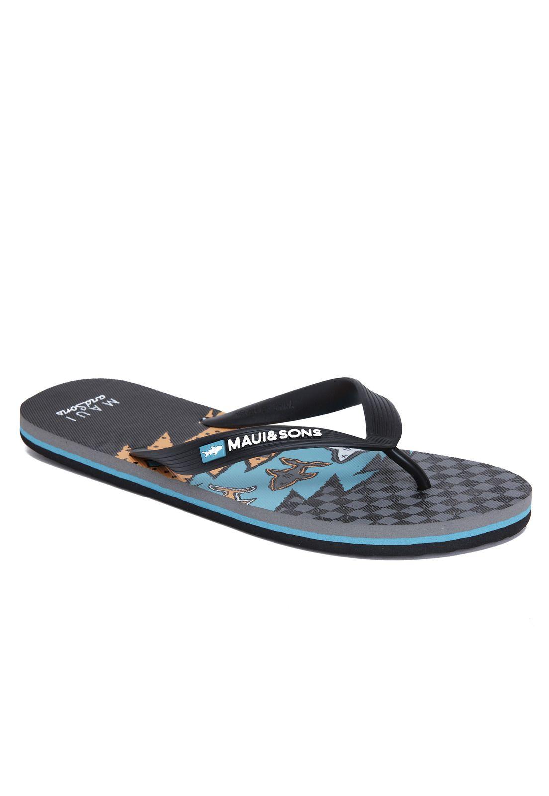 Sandalia Hombre Maui 5S1349-MV21 Gris-0
