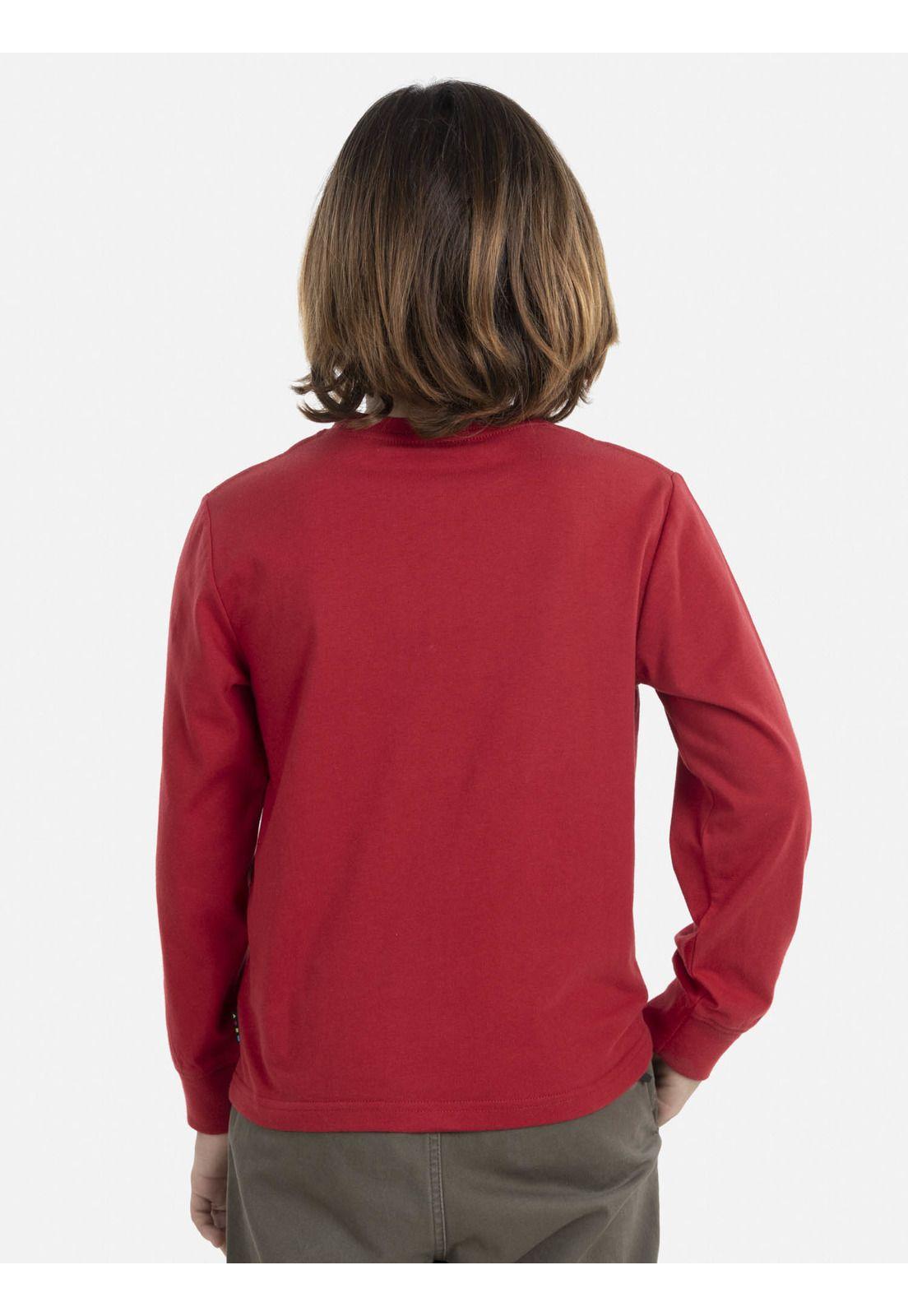 Polera  BMX JAM Niño Rojo Maui & Sons-1
