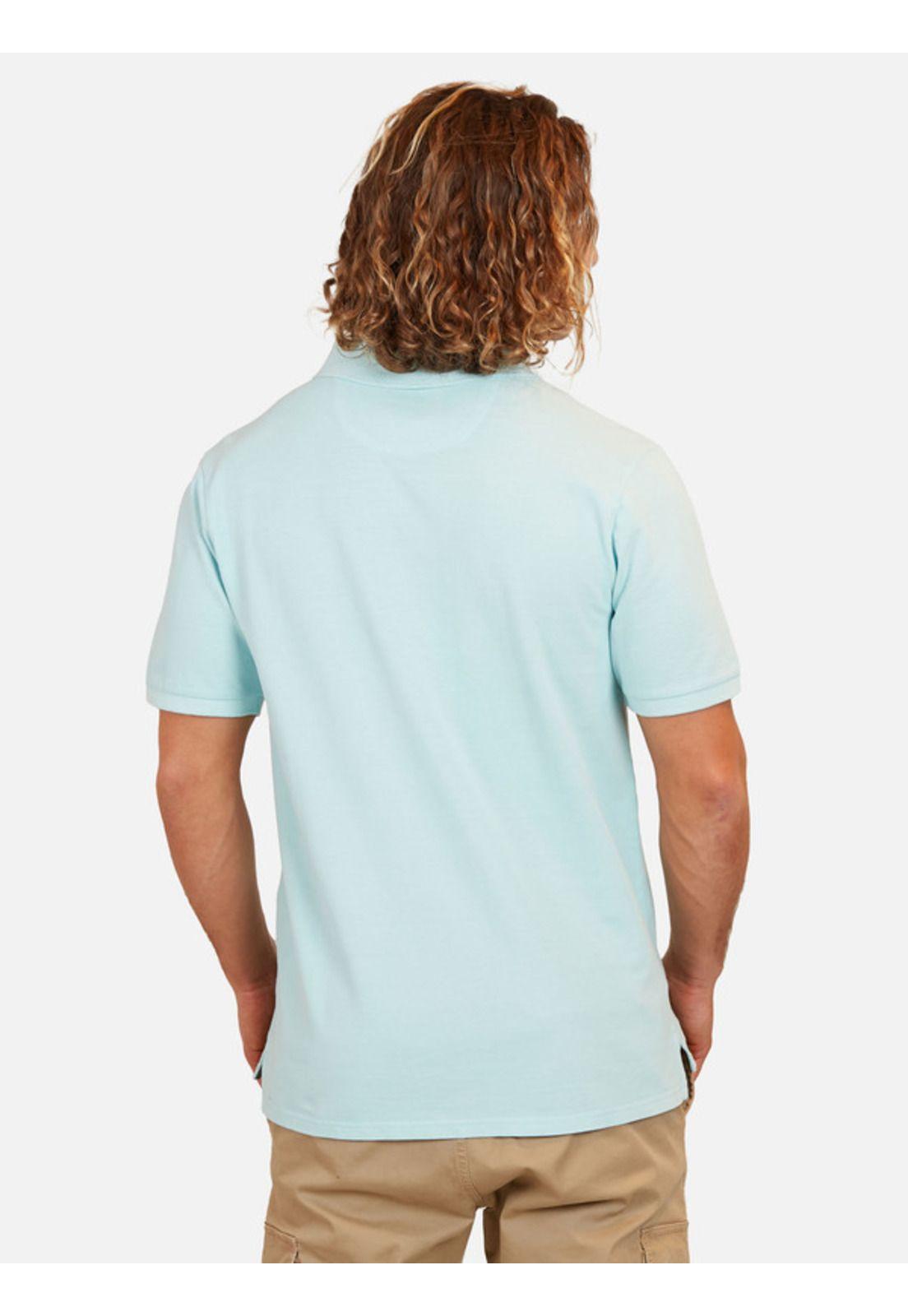 Polera Classic Pique Maui Hombre Celeste Maui And Sons-1