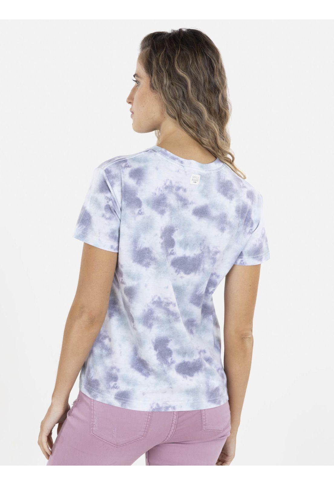 Polera LIFE TIE DYE Mujer Multicolor Maui and Sons-1