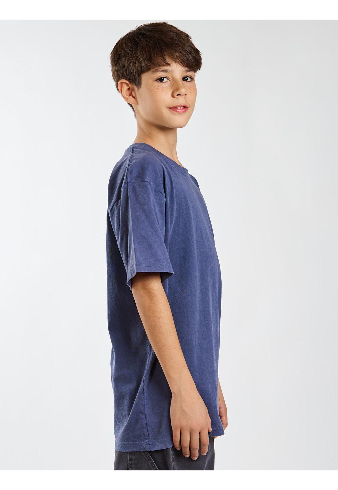 Polera MC Hale Azul Infantil Maui and Sons-2