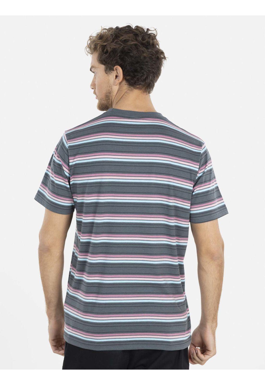 Polera YARN DYE Hombre Gris Maui and Sons-1