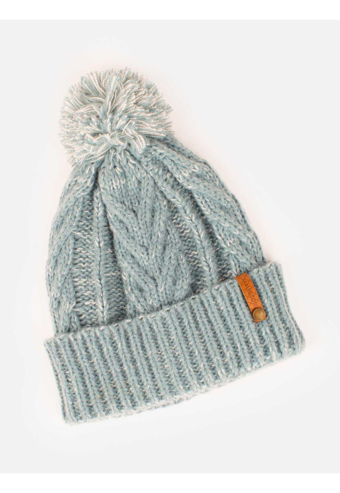 Gorro Snow Day Mujer Verde Maui And Sons-0