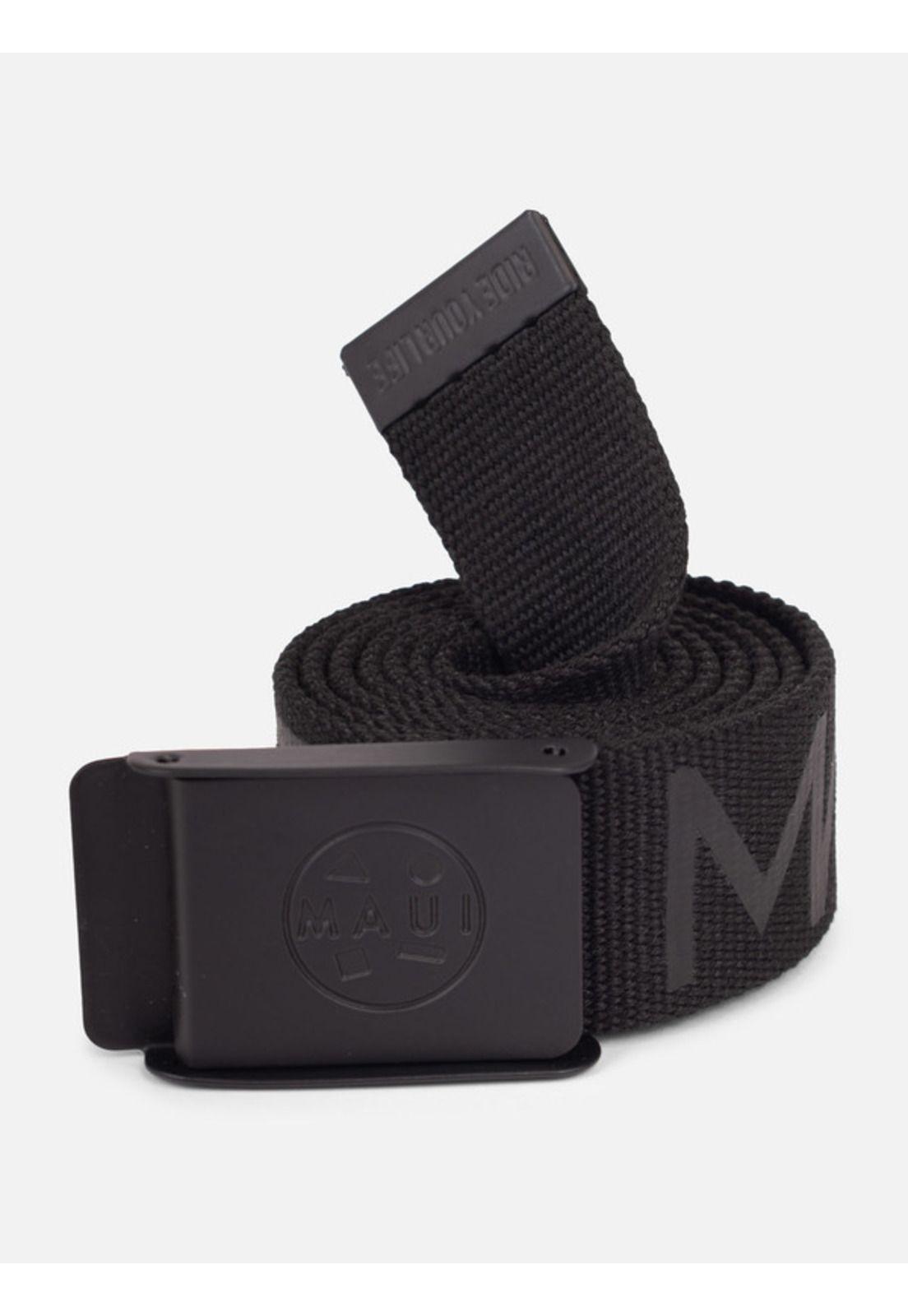 Cinturon Wyrmcoil  Negro Hombre Maui and sons-0