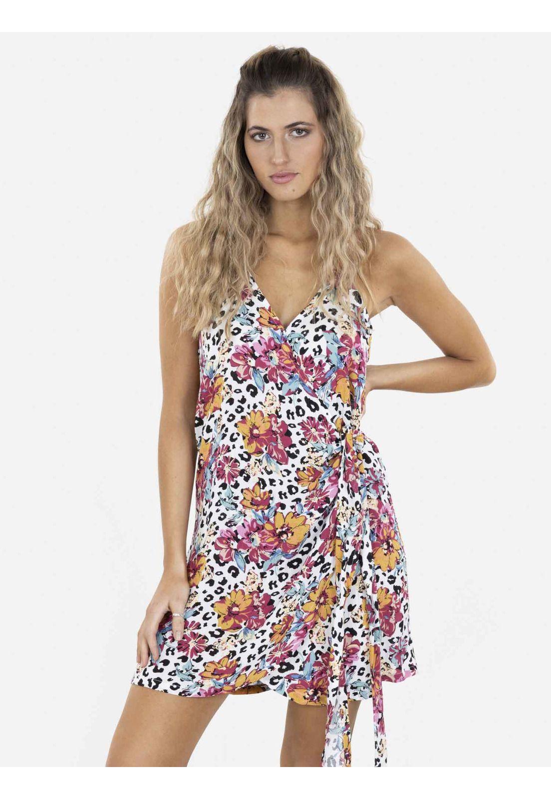 Vestido STRIPES DRESS Mujer Multicolor Maui And Sons-0