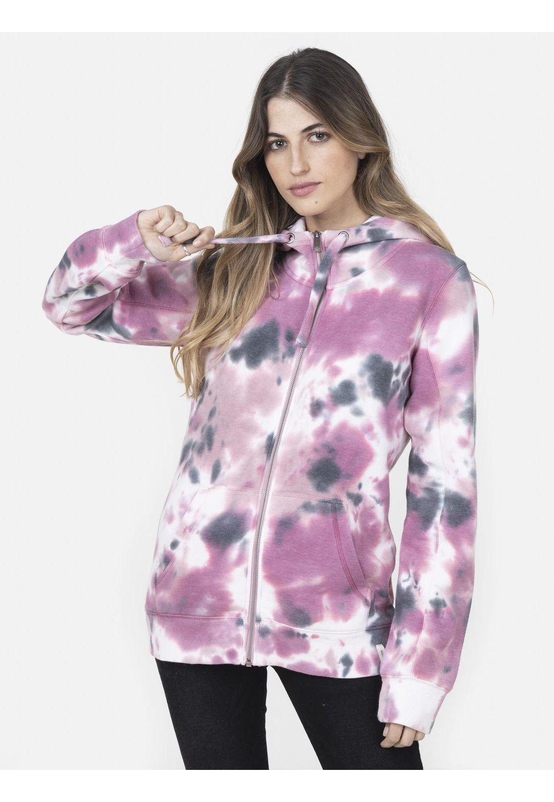 Fullzipper Mujer DESERT DYE Multicolor Maui and Sons-0