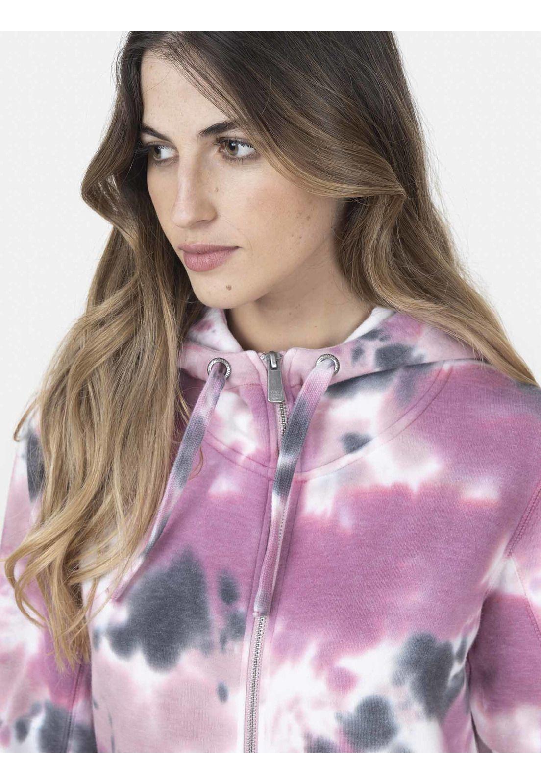 Fullzipper Mujer DESERT DYE Multicolor Maui and Sons-2