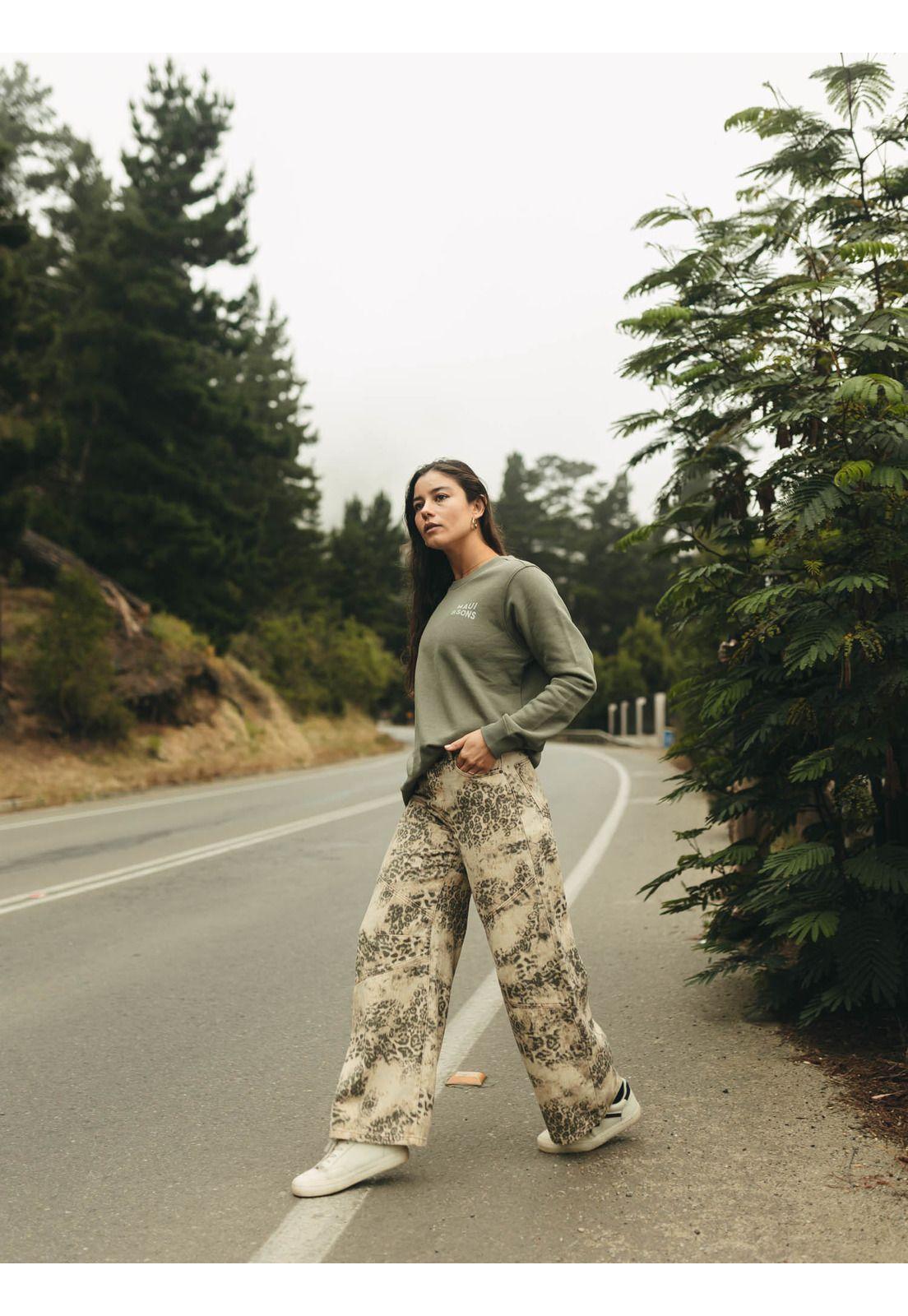 Poleron CR Guinea Verde Mujer Maui And Sons-3