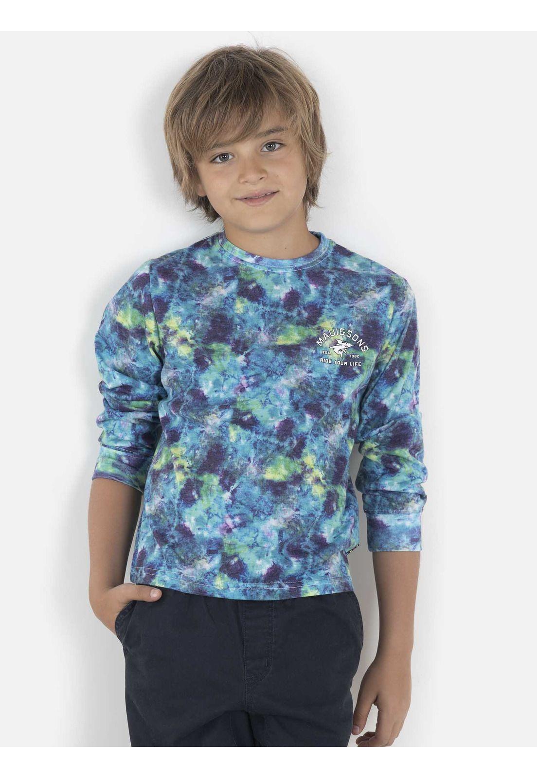Polera Niño BOREAL PRINT Multicolor Maui and Sons-0