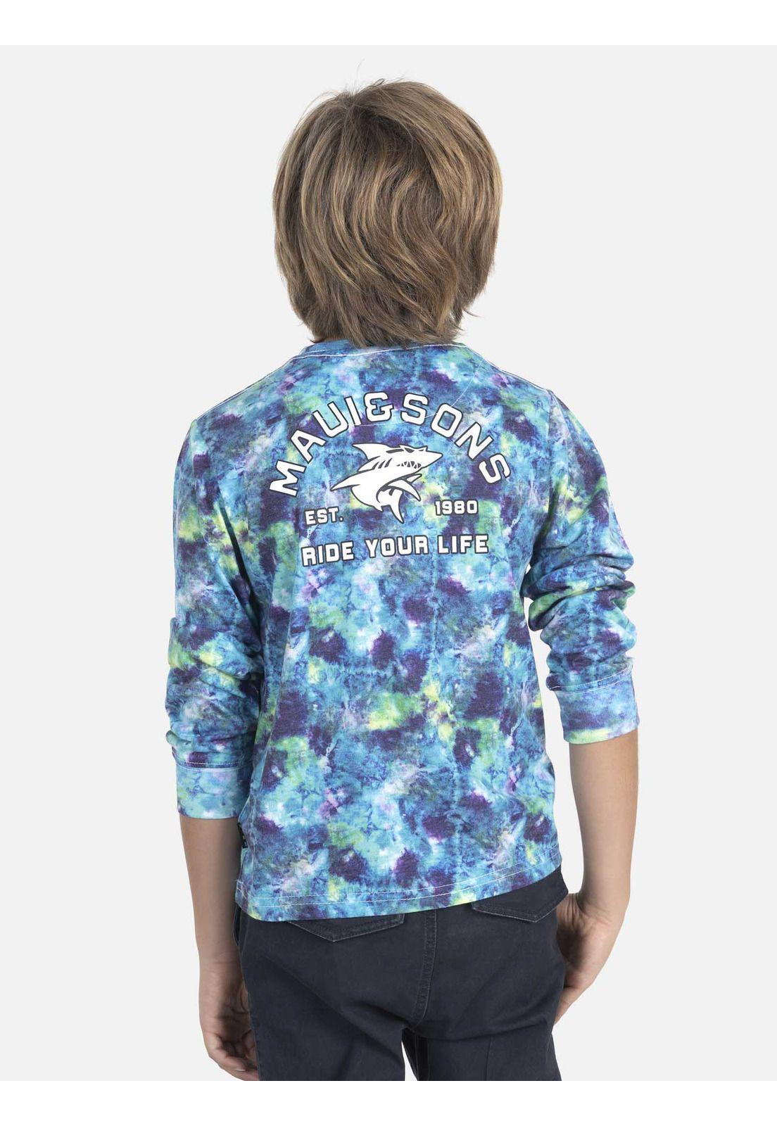 Polera Niño BOREAL PRINT Multicolor Maui and Sons-1