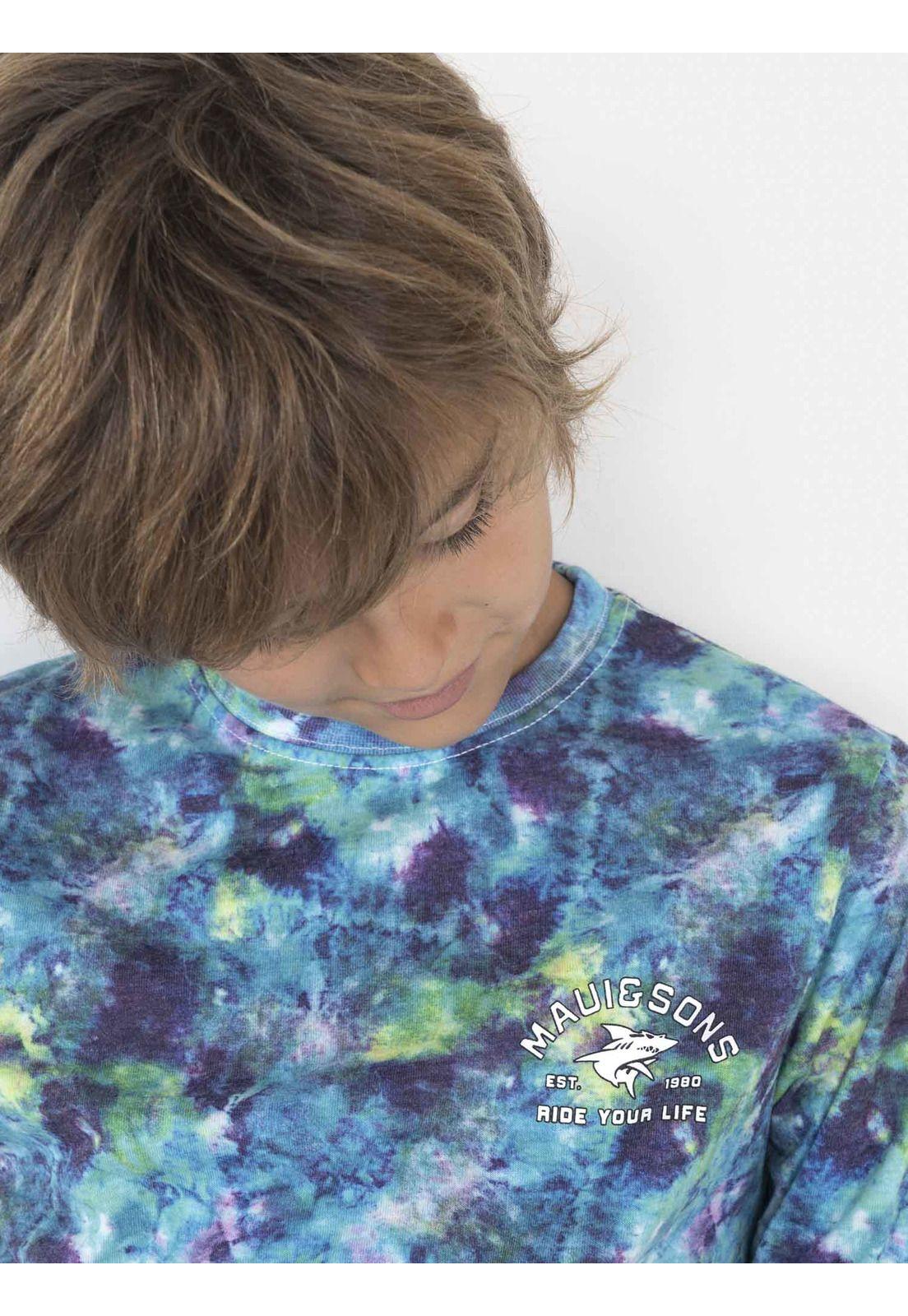 Polera Niño BOREAL PRINT Multicolor Maui and Sons-2