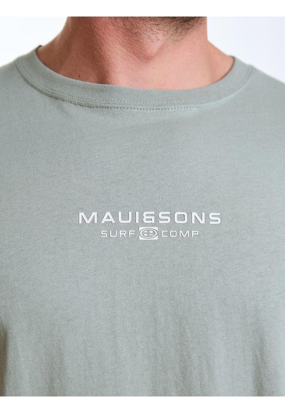 Polera MC Nomand Verde Hombre Maui and Sons-4