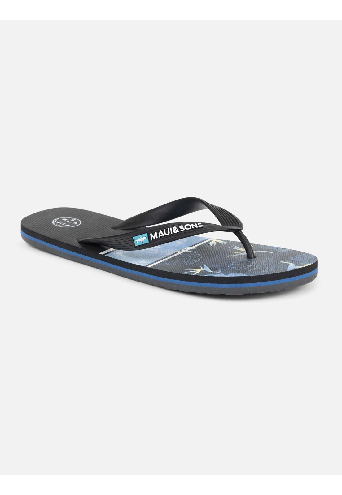 Sandalia Hombre 5S1355-MV22 Negro Maui and Sons-0