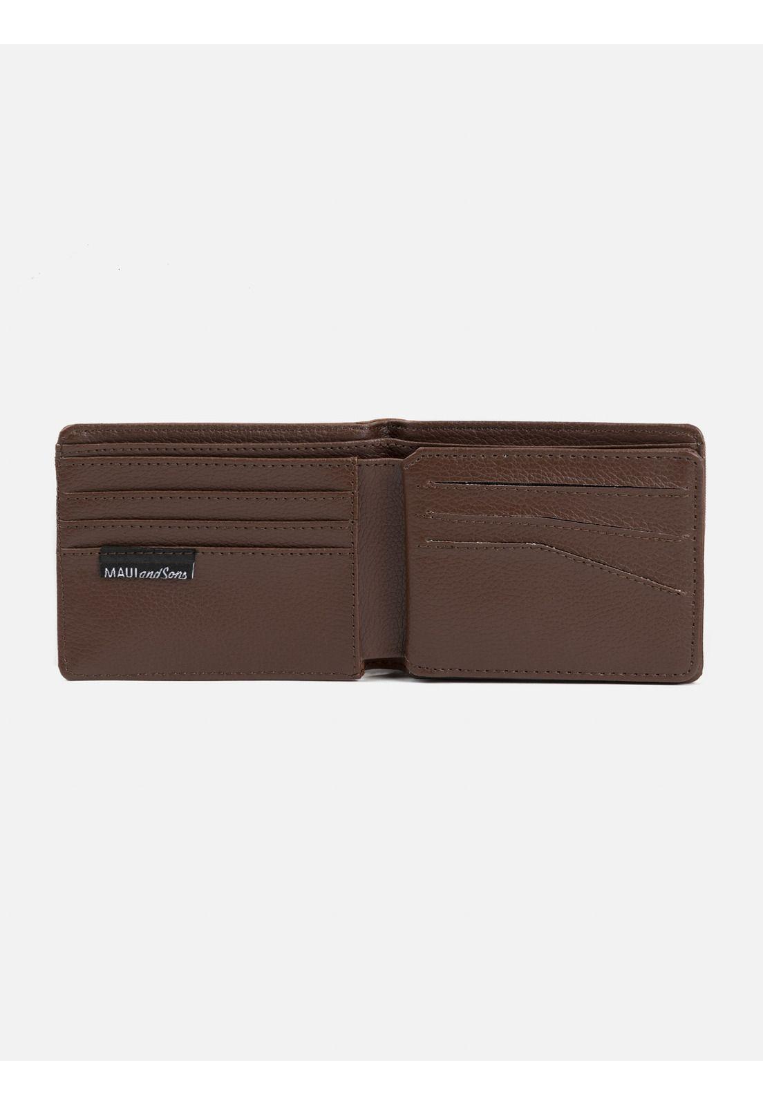 Billetera Hombre 5AB168-MT22 Café Maui and Sons-2