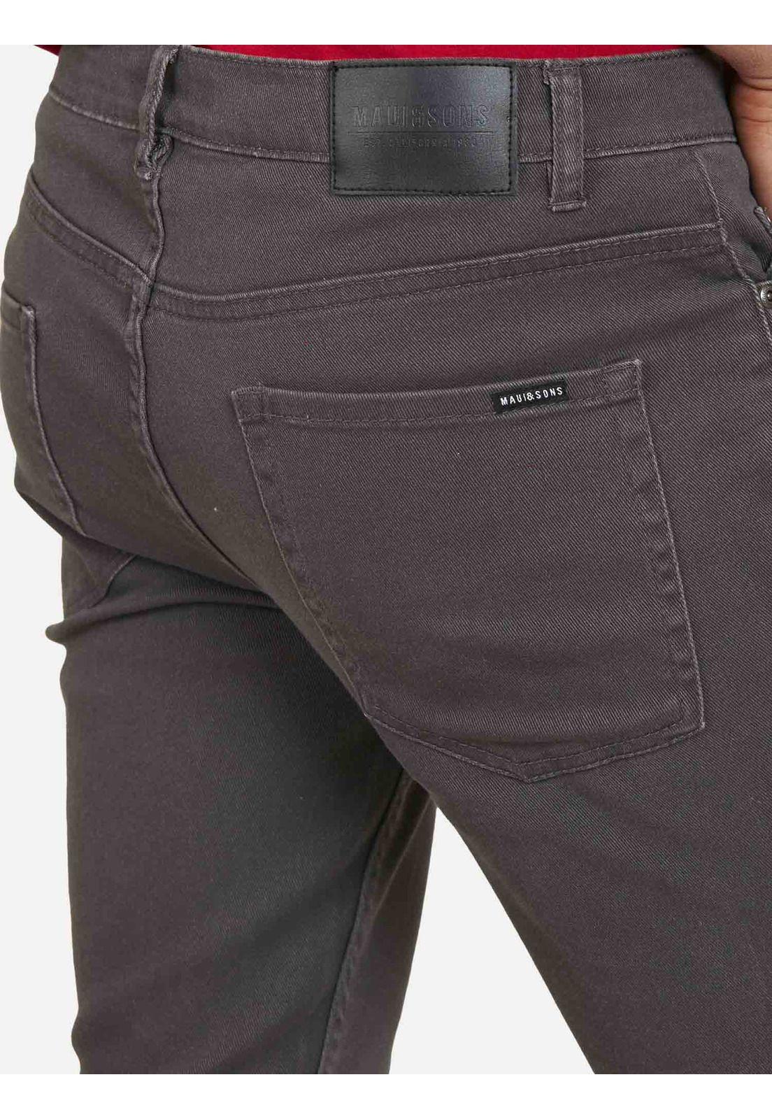Pantalon 5N162 Hombre Gris Maui and Sons-2