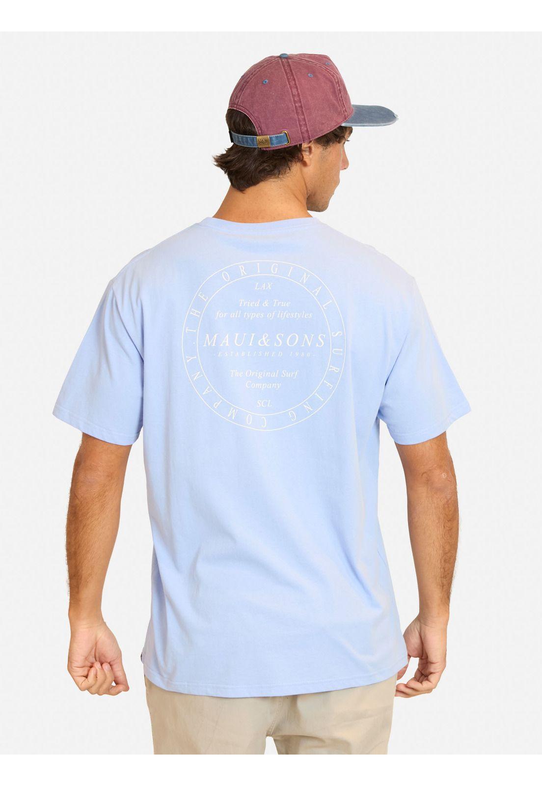 Polera MC Faluz Morado Hombre Maui And Sons-1