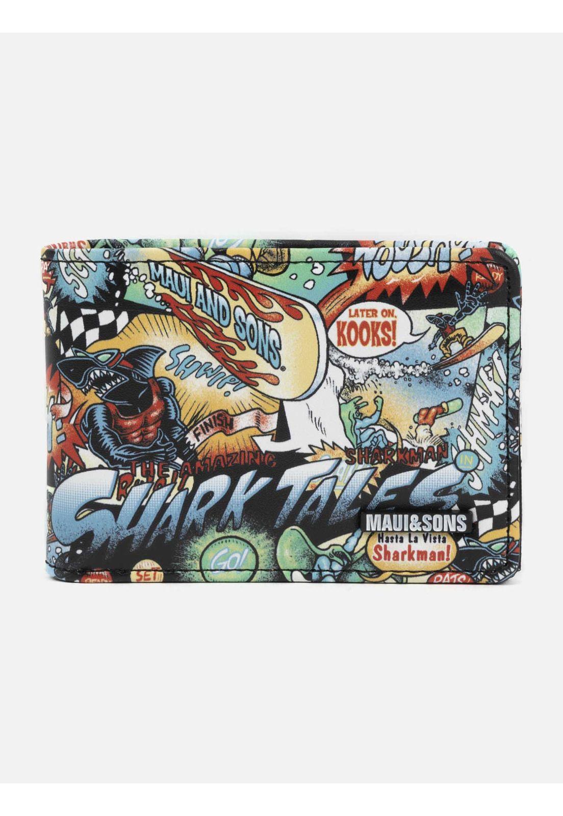 Billetera Niño 5AB148-KT22 Negro Maui and Sons-0