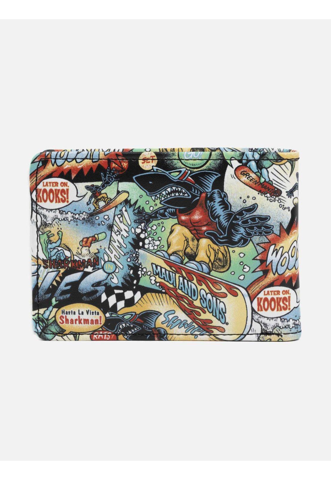 Billetera Niño 5AB148-KT22 Negro Maui and Sons-1