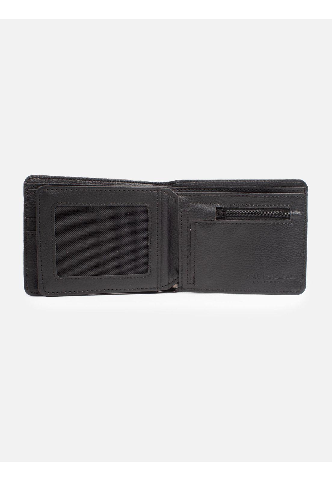 Billetera oval  Negro Hombre Maui And Sons-3