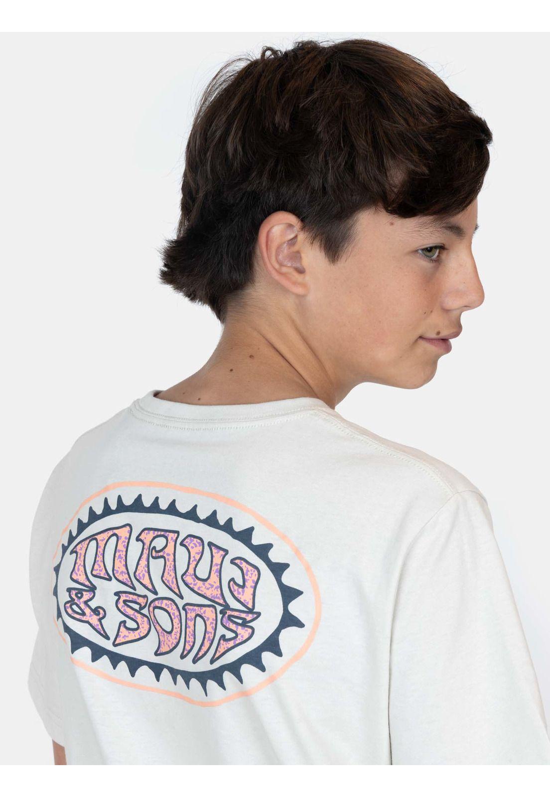 Polera MC Salpika Beige Infantil Maui And Sons-2