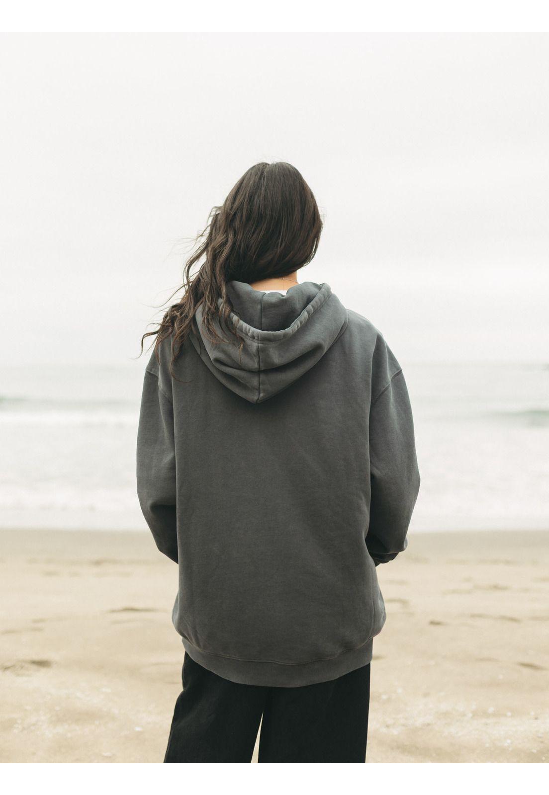 Poleron Canguro Java Gris Mujer Maui And Sons-1