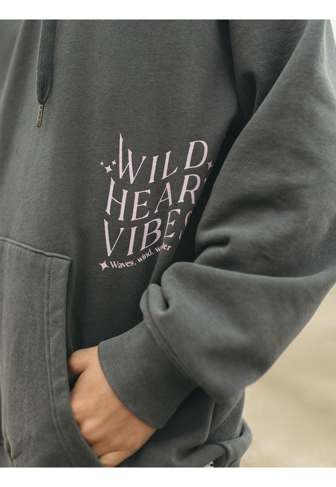 Poleron Canguro Java Gris Mujer Maui And Sons-2