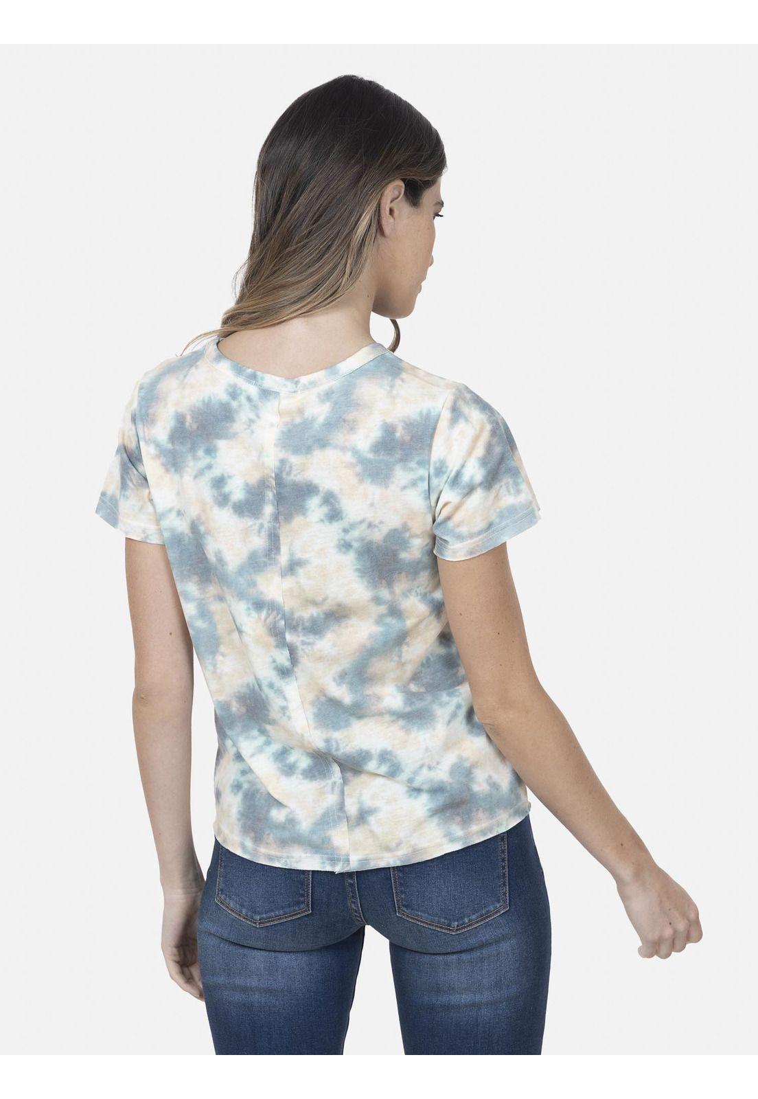 Polera Mujer LEOPARD DYE Multicolor Maui and Sons-1