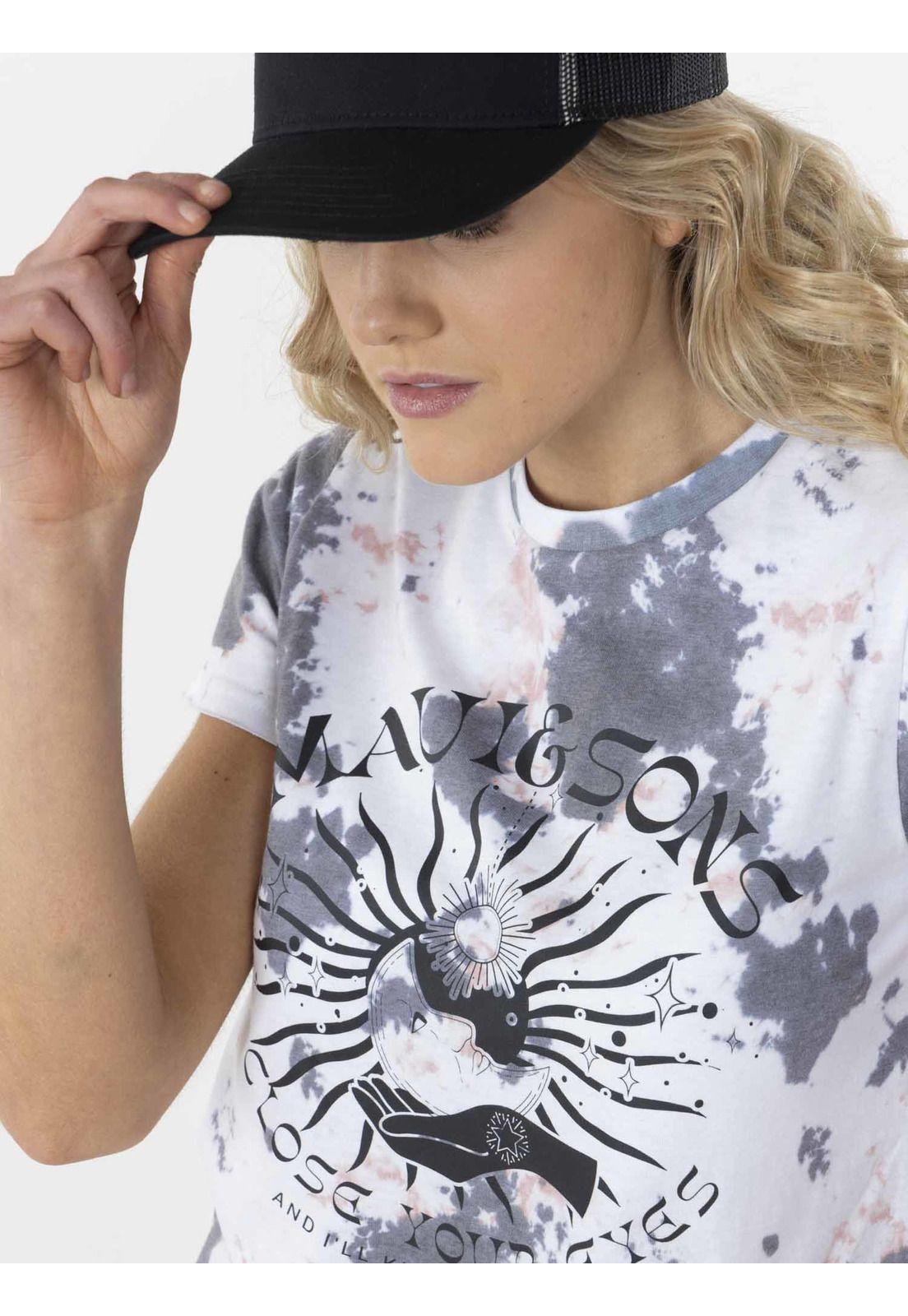 Polera CLOSE YOUR EYES Mujer Multicolor Maui and Sons-2