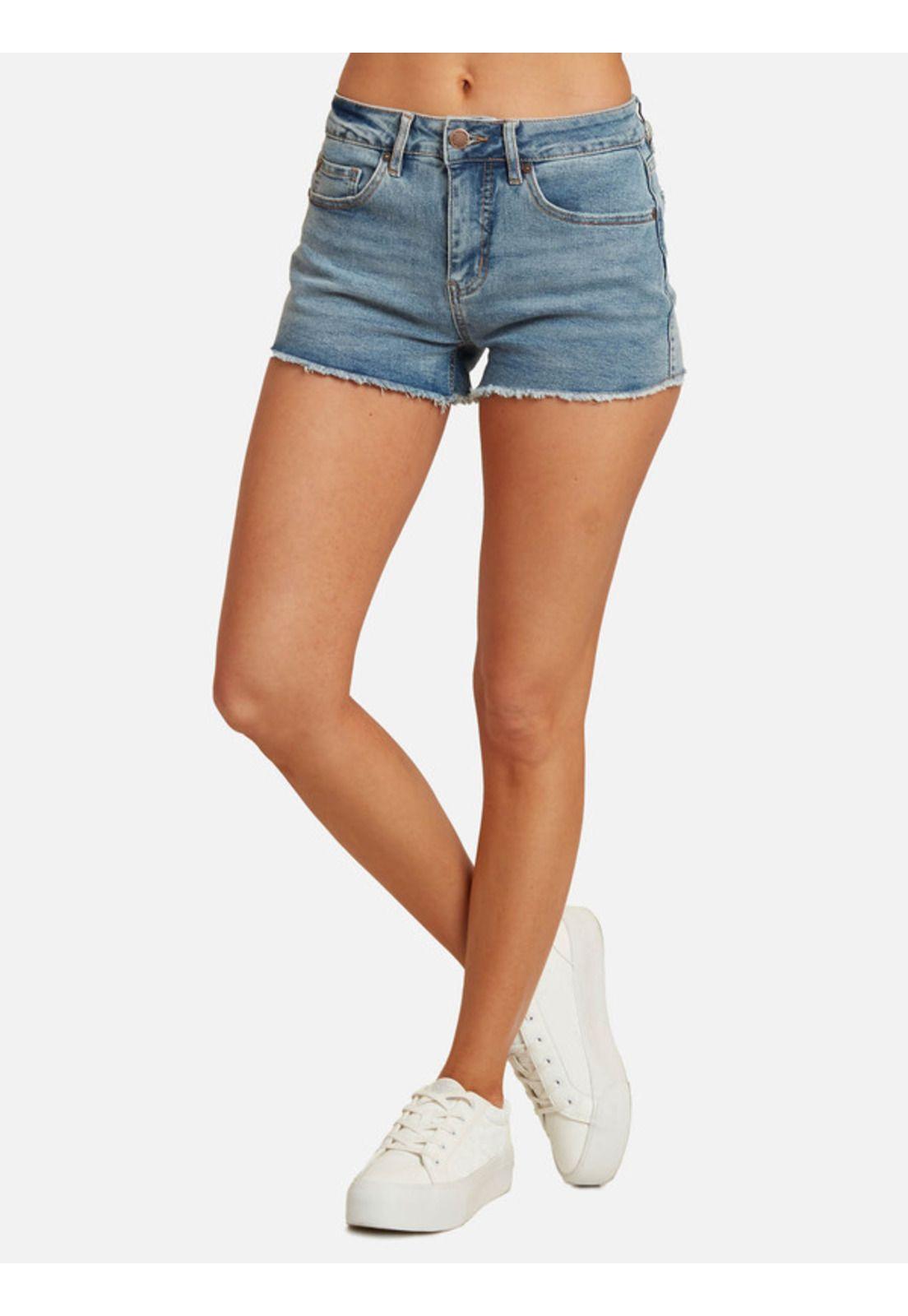 Short Blue Mountains Mujer Azul Maui And Sons-0