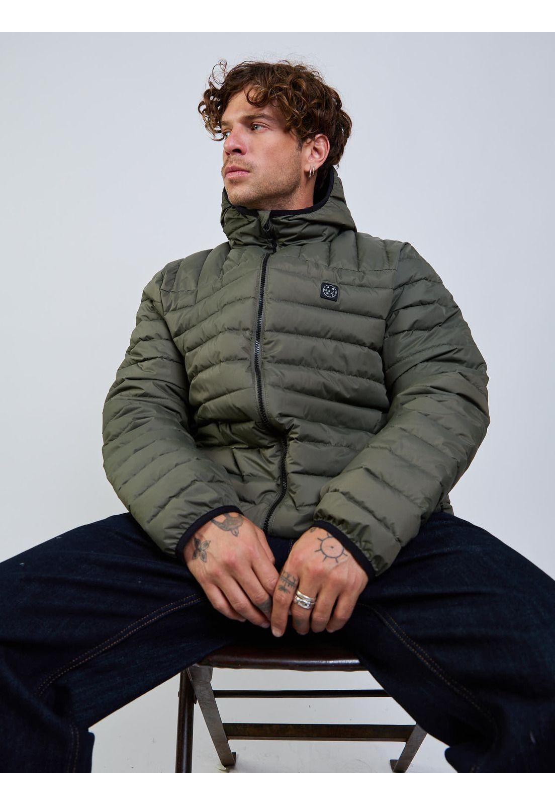 Parka Halo Verde Hombre Maui And Sons-6