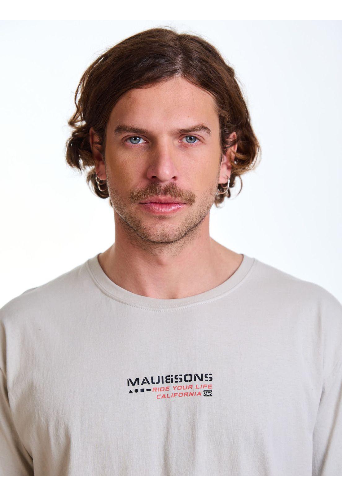 Polera MC Vibes Beige Hombre Maui and Sons-3