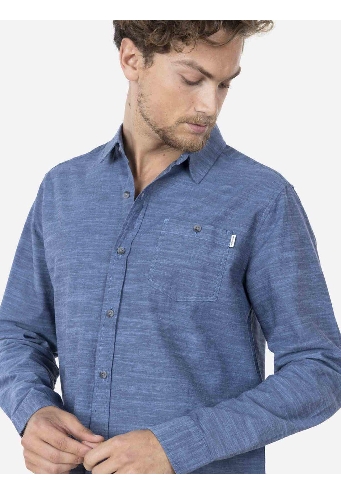 Camisa STREET Hombre Azul Maui and Sons-2