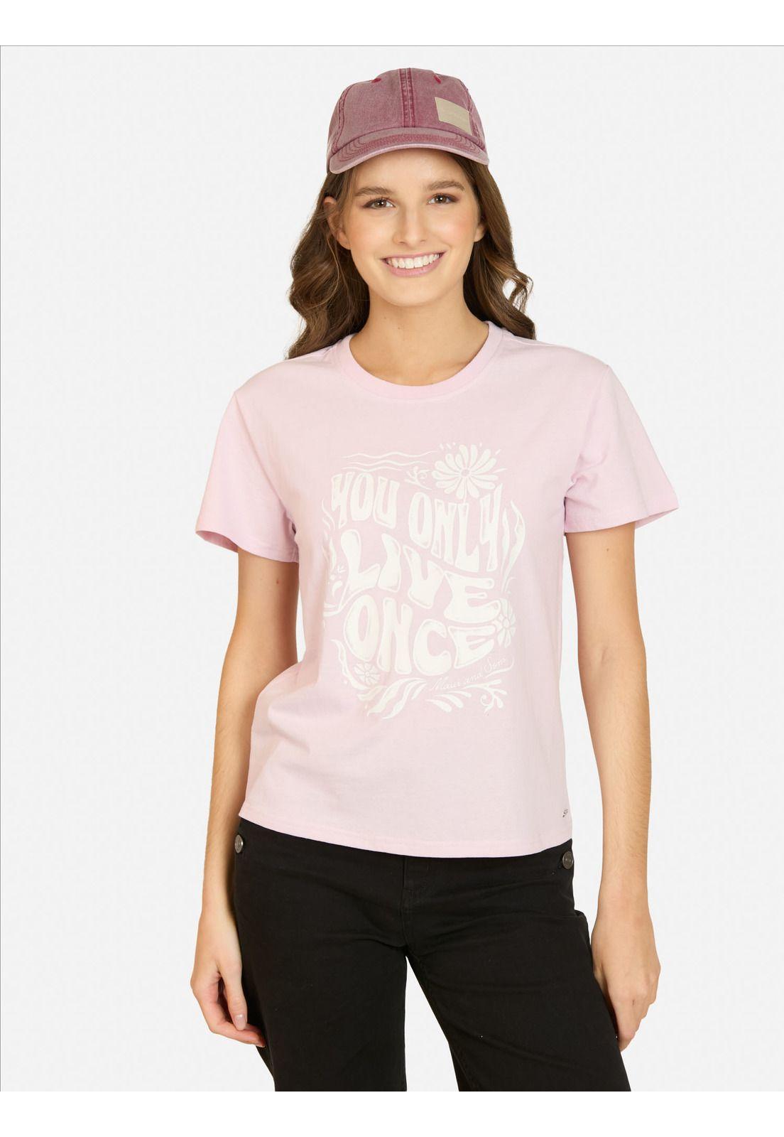 Polera MC Ondessa Rosado Mujer Maui And Sons-0