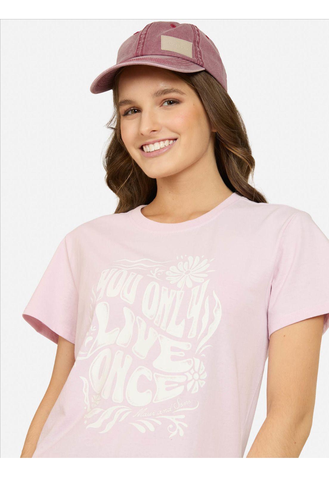 Polera MC Ondessa Rosado Mujer Maui And Sons-1