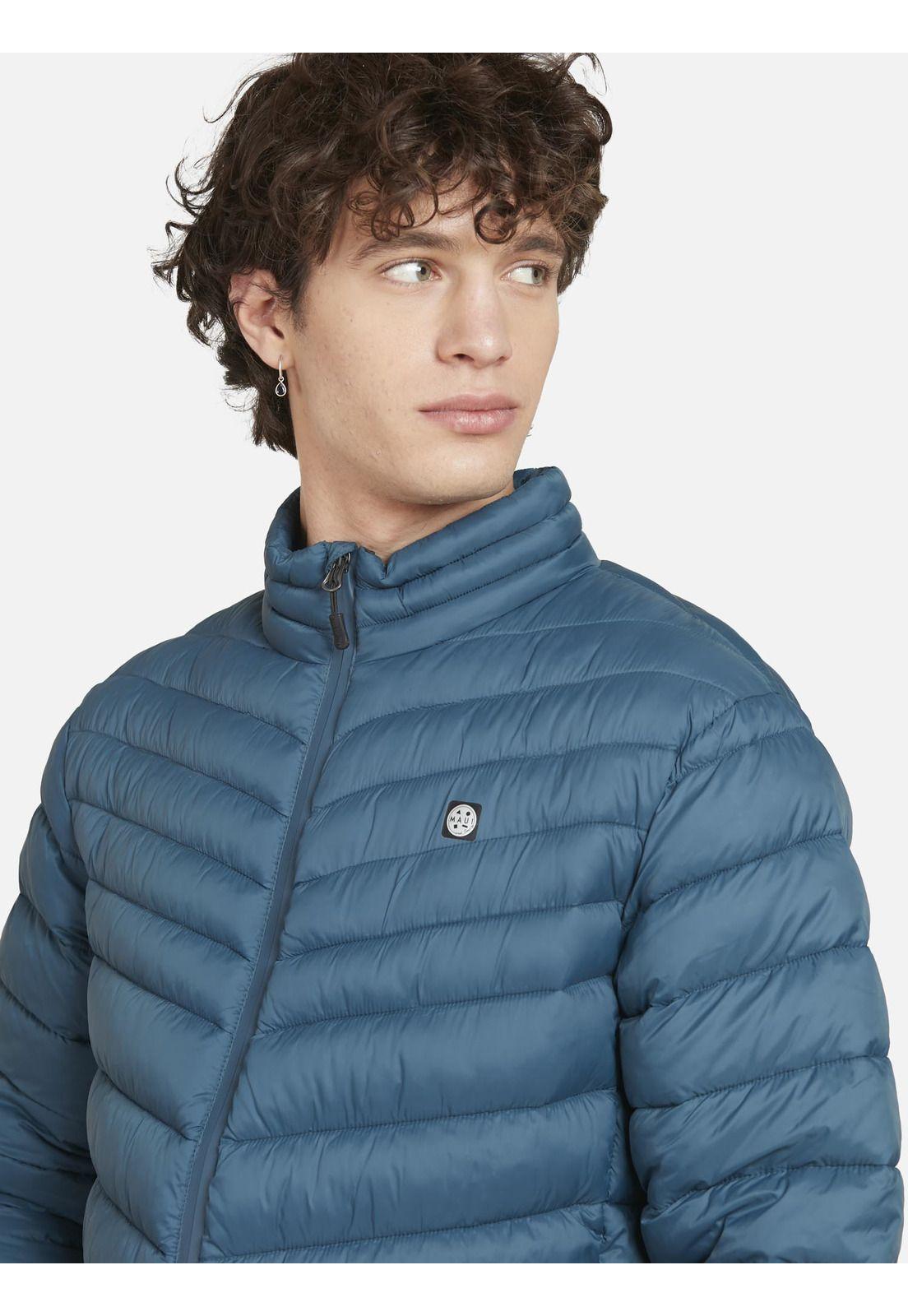 Parka BASE PILOT Hombre Azul Maui and Sons-2