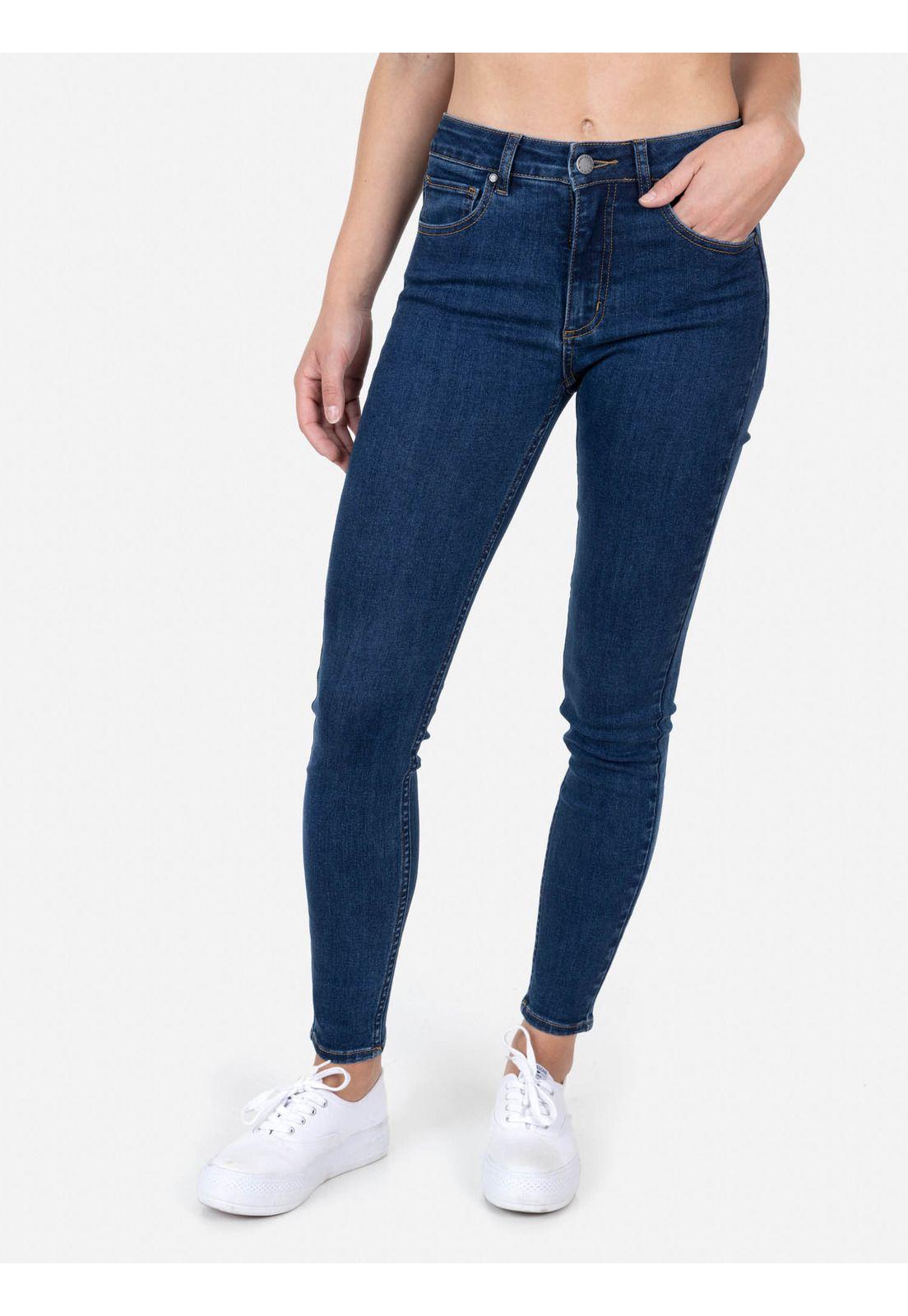 Pantalon Classic Mujer Azul Maui And Sons-0